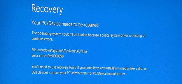 Windows 11 อาจไม่สามารถเริ่มระบบได้หลังจากการอัปเดต KB5058405
